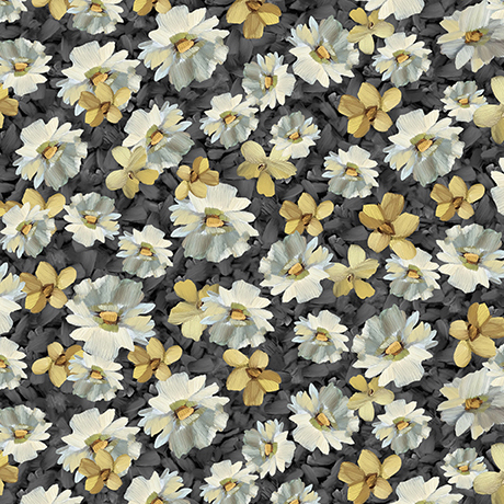 DAISIES AND THE CHICKADEE